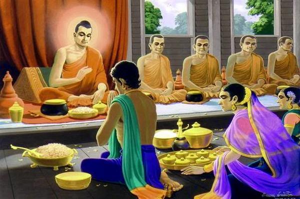 Một người cư sĩ nên chia đều tài sản như thế nào theo lời Phật dạy? 1